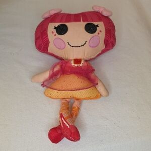 Lalaloopsy Doll Pink & Orange Plush Doll - Cute Button-Eye Stuffed Toy #Y2K